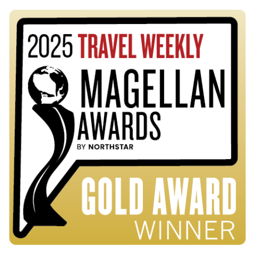 2025 Travel Weekly Magellan Awards Gold Award Winner