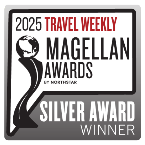 2025 Travel Weekly Magellan Awards Silver Award Winner