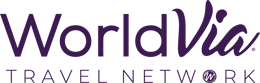 WorldVia Travel Network Logo